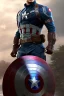 Placeholder: full portrai of captain america samurai armour,high detail, volumetric lighting, tiny features, intricate detail,volumetric clouds