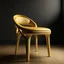 Placeholder: chair inspired by the rounded pasta concept