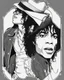 Placeholder: Outline art for coloring pages with MICHAEL JACKSON , white background, sketch style, only use black outline, white background, no shadows and well and clear outline , white background, sketch style, only use black outline, white background, no shadows and well and clear outline