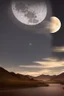 Placeholder: When the night embraces the moon and the moon illuminates the sky the cover of a song Photorealistic