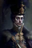 Placeholder: 35 years old emperor of fantasy victorian empire