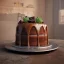 Placeholder: house cake caramel, chocolate, unreal engine