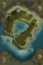 Placeholder: DND battle map, island