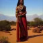 Placeholder: Full body portrait, painting, medium shot lady Hohokam