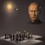 Placeholder: Putin, President Xi Of China And Joe Biden Play Chess between lights and shadow With A Pigeon,And Atomic Bomb Mushroom Cloud,Complex Surgical Instruments Intermixed With A Newborn Boy,Minimalism,Painting By Adrian Ghenie,Rene Magritte,Pablo Picasso,Michelangelo,Salvador Dali,Lucian Freud