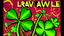 Placeholder: rave poster with Four-leaf clover text area