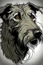 Placeholder: Genrat an ai vector art of the "wolfhound"