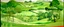 Placeholder: A green grassland near a clearing designed in Chinese paper art painted by Raymond Duchamp-Villon