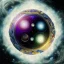 Placeholder: 3d cosmos, galaxy Milky Way, jewel, precious stones, shiny, beautiful rich and destroyed planet, detailed yin and yang symbol, shiny, intricate, gorgeous, ultrafine detail, hyperrealism, trending on artstation, sharp focus, intricate details, highly detailed, by greg rutkowski, glowing, glitter, complementary colours