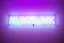 Placeholder: A simple neon sign labeled "KUKRUNK" white background and bold 80s font