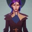 Placeholder: Portrait of a 30 year old sorceress like Mary Poppins