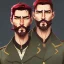 Placeholder: Tom Cruise Christmas military cyberpunk beard