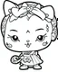 Placeholder: outline art for real Hello Kitty coloring page, Japanese manga style, cartoon style, cute face, white background sketch style, full body is a must, only use outline, clean line art, no shadow, bold outline