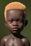 Placeholder: african baby head portrait, warrior costume, village, meditation, woods, cyberpunk, 8k quality