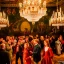 Placeholder: Celebration in a schloss, austrian people, ledherhosen, Austrian aesthetic, warm colors, wooden floor, forest green walls, chiaroscuro, night time, 8k, HD, cinematography, photorealistic, Cinematic, Color Grading, Ultra-Wide Angle, Depth of Field, hyper-detailed, beautifully color-coded, insane details, intricate details, beautifully color graded, Cinematic, Color Grading, Editorial Photography, Depth of Field, DOF, White Balance, 32k, Super-Resolution, Megapixel, ProPhoto RGB, VR