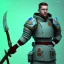 Placeholder: zelenskiy 3d game character with weapon