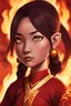 Placeholder: Fire nation girl