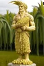 Placeholder: Corn roman statue