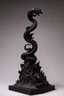 Placeholder: an ominous small statuette made of ebony in the form of a mountain with the snake slithering around the mountain