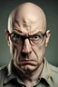 Placeholder: angry bald teacher with glasses