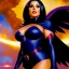 Placeholder: portrait oil on canvas, beautiful booty busty Raven(teen Titans), minimal armor,comic book cover, mystical colors,insanely detailed,realistic,intrincate detail, 16k resolution, masterpiece,Frank Frazetta,Oscar chichoni,Alex Horley, Simon Bisley