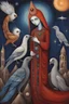 Placeholder: it is vast and you & I so small; by artist "Tracy Lee Stum";by artist "Leonora Carrington Schloe";by artist "deep byzantine"