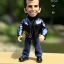 Placeholder: figure smile "the fonz" Fonzie arthur fonzarelli young greaser jacket winkler toy doll face boot (plastic black hair) full body in package (two thumbsup) 2022