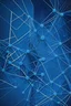 Placeholder: an abstract network of lines blue in a tech style