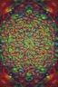 Placeholder: Cantor set fractal with BAuhaus palette