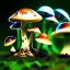 Placeholder: some psychedelic mushrooms never seen before photography