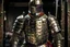 Placeholder: england medieval battle armour front on shot facing camera