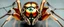 Placeholder: A digital photograph of a spider fly stealth-fighter-jet hybrid with psionic abilities, 8 eyes, layered, 64k, anatomically correct, 3d, organic surrealism, photorealistic, steampunk, biopunk, cyberpunk, retrofuturism, bilateral symmetry