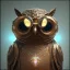 Placeholder: depth of field, Steampunk Owl, extreme detail, Photorealism, macro lens 24mm,bokeh, cinema4d, 8k, unreal engine 5, redshift render, midjourney4, octane render