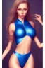 Placeholder: Girl, skin tight bodysuit, cute, beautiful