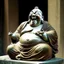 Placeholder: A statue of the laughing Buddha, a smiling face and he is rolling with laughter