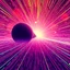 Placeholder: synthwave album cover, braille regressive overlapping timelines, abstract sci-fi art by Graham Suth