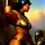 Placeholder: portrait ' Sexy Extra busty She-Hulk naked ',ancient metal armor and Helmet ,painting by gaston bussiere, greg rutkowski, yoji shinkawa, yoshitaka amano, tsutomu nihei, donato giancola, tim hildebrandt, oil on canvas, cinematic composition, extreme detail,fit full head inside picture,32k