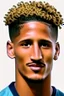 Placeholder: William Saliba French football player ,cartoon 2d