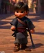 Placeholder: little boy samurai. shadows, Brent Weeks, Night Angel, cobblestone street alley, highly detailed, hyper-detailed, beautifully color-coded, insane details, intricate details, beautifully color graded, Cinematic, Color Grading, Editorial Photography, Depth of Field, DOF, Tilt Blur, White Balance, 32k, Super-Resolution, Megapixel, ProPhoto RGB, VR, Halfrear Lighting, Backlight, non photorealistic rendering