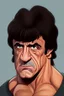 Placeholder: Sylvester Stallone actor cartoon 2d