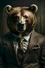 Placeholder: suit, bear,