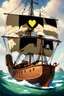 Placeholder: a scallywag aboard a Pirate Ship with a Heart of Gold; a mashup of Lowbrow and Aestheticism
