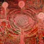 Placeholder: A rosy pink mystical maze of illusion designed in Navajo baskets painted by Gustav Klimt