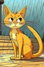 Placeholder: stray cat cartoon