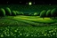 Placeholder: A green flower fields underneath the stars painted by Edward Hicks