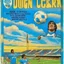 Placeholder: A 1980 medieval london comic cover of uruguayan sky-blue football magazine. At the street city, Monty Pyton. Estadio Centenario Montevideo.