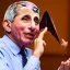 Placeholder: dr. Anthony fauci eating a bat