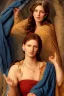 Placeholder: Portrait, beautiful stunning lady and goddess, medium shot, style of Brothers Hildebrandt