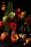 Placeholder: Fruit, flowers