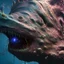 Placeholder: fluid ink angler fish creature, unreal engine 5, 8k resolution, photorealistic, ultra detailed